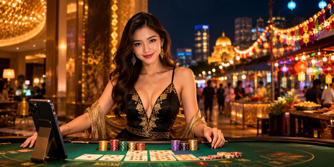 Permainan kad Baccarat dan Blackjack dalam suasana mewah di Seremban